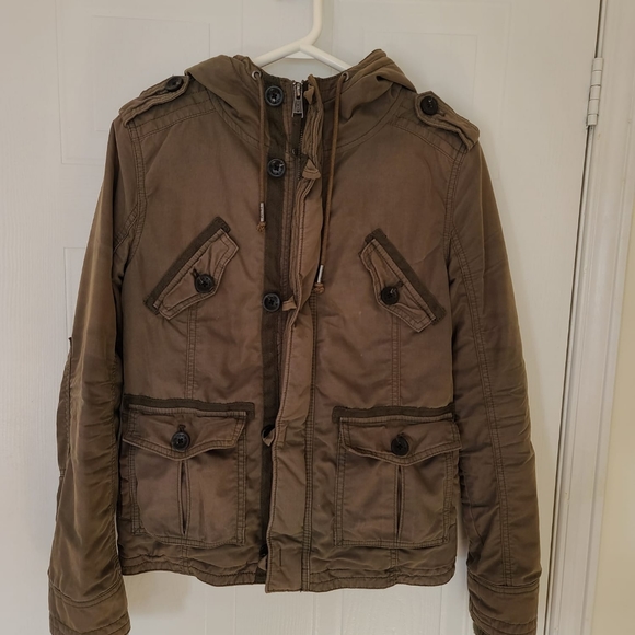 TNA Aritzia Platoon Jacket Army Green Small - Picture 1 of 6